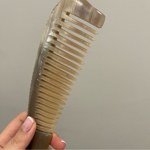 BUFFALO Ox HORN 10” Hair Comb - Picture 3 of 6